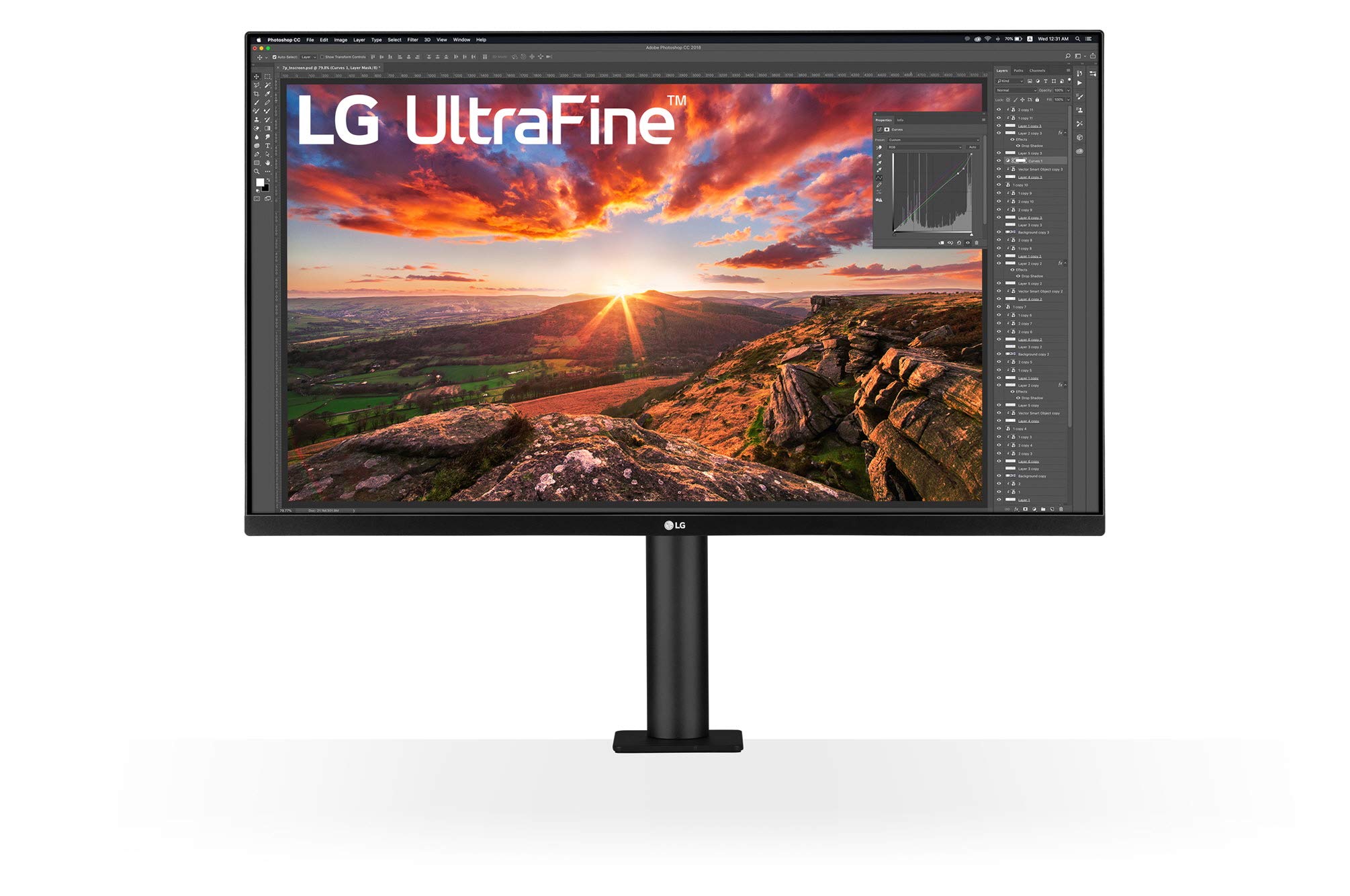 LG 32インチ 4Kモニター 32UN880K-B LG 32UN880K-B Monitor PC 80 cm 3840 x 2160 Pixel 4K Ultra HD LCD